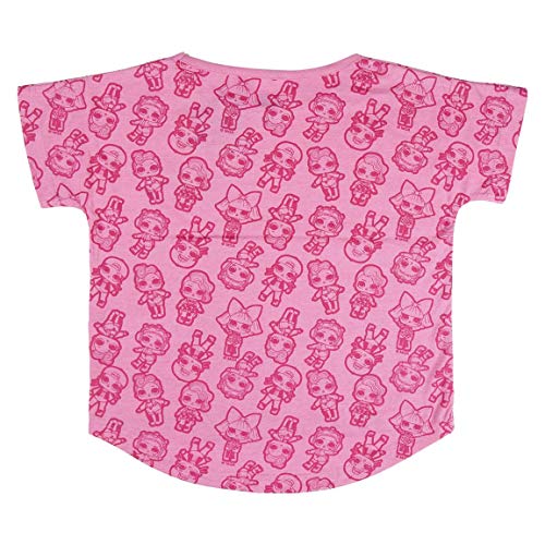 Cerdá - Camiseta LOL Surprise Niña de 5 Años - 100% Algodon