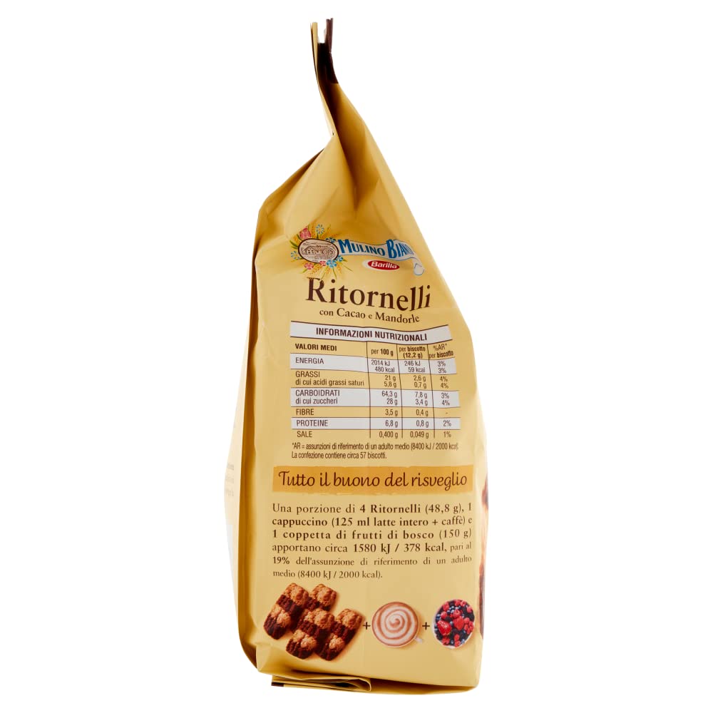 12x Mulino Bianco Kekse Ritornelli 700g Italien biscuits cookies kuchen brioche