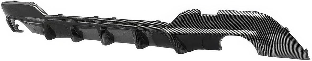 Custom Fit Rear Diffuser Compatible with 2019-2022 BMW G20 330i 340i M Sport Models Only, IKON Style PP Rear Bumper Lip Splitter Spoiler Carbon Fiber Print