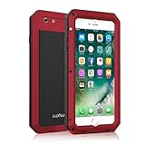 iPhone 6 plus case,Luxsure Aluminum Case Waterproof Shockproof Dust/Dirt/Snow Proof Aluminum Gorilla Glass Metal Military Heavy Duty Armor Protection Case Cover for iPhone 6 Plus 5.5