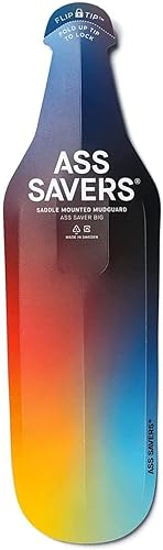 Ass Savers Guardabarros para sillín de bicicleta  Regular para neumáticos de 0.906-1.378 in, viajero, carretera, Cyclo Cross  Grande para