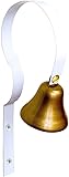 GoGo Bell Dog Doorbell for Housebreaking/Housetraining Door Bell/Potty Training Your Poochie to Let You Know When they Need to Tinkle (White, Qty 1)