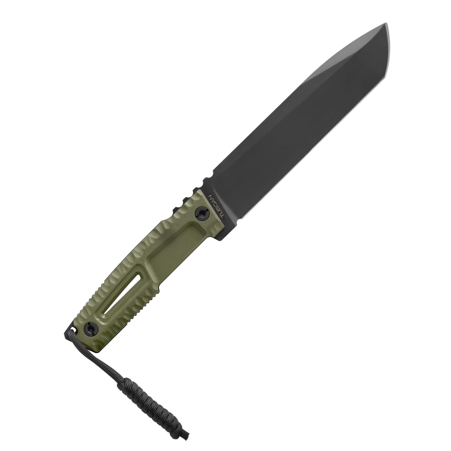 Tuscan Green Fixed Blade Outdoor Knife, Made in Italy