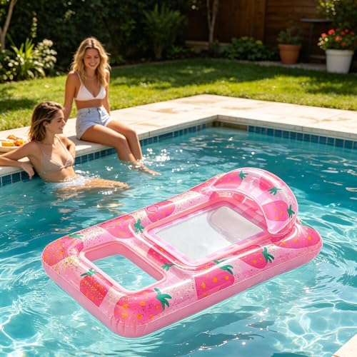 Flotteurs gonflables de piscine avec appui-tête contre la fatigue