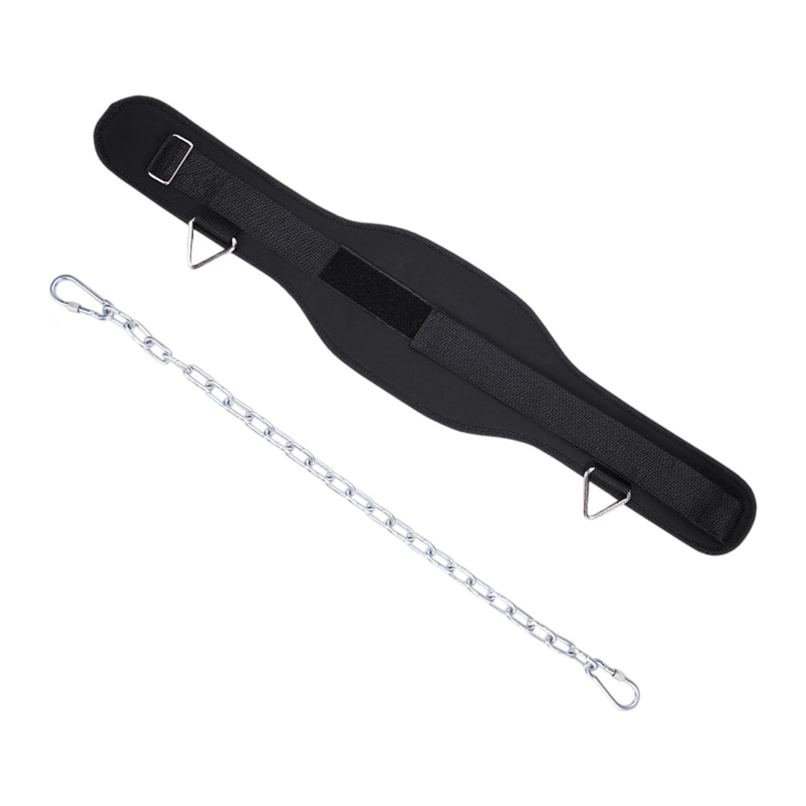 ATORSE Dip Belt for Weight Lifting Widened Dipping Belt for Squats Exercise Pullups 294g with Chain-image-37