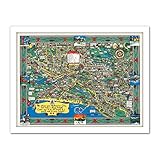 Available with a Black, Brown, Light Oak or White frame.