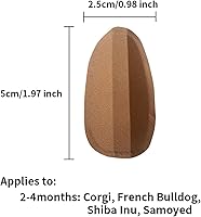 Vista 2 de Herramienta de soporte adhesivo para orejas de perro, corrección fija de oreja de perro, soporte vertical para Doberman, pequeño (0.98 x 1.97)