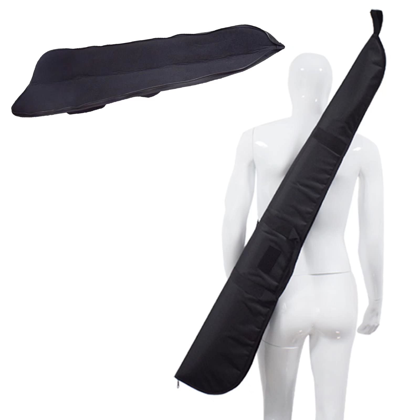 Bolsa para Armas, Estuche para Rifles, Armas largas, Estuche para Armas largas, Estuche Acolchado para Pesca, con Correa para el Hombro para Rifles y escopetas de hasta 132 cm Disp