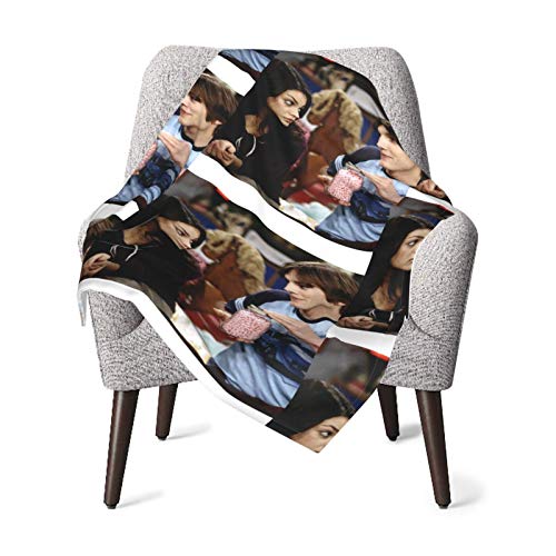 That 70s Show Ashton Kutcher and Mila Kunis Baby Blanket Super Soft Printed Blanket Receiving Blanket for Boys Girls, Stroller, Crib, Newborns, Receiving