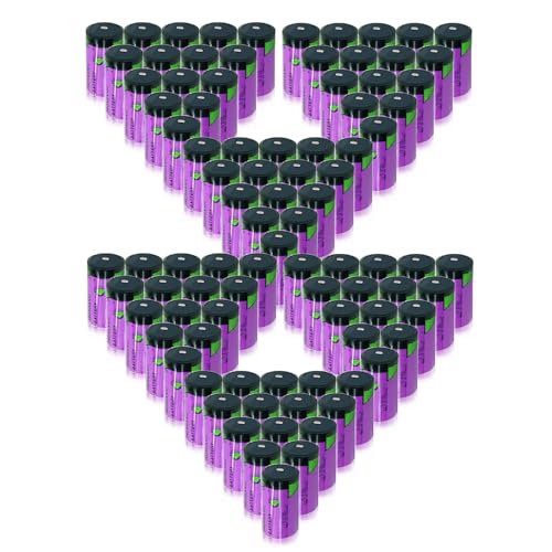 DZYZWSGFCLJX *[90 Pack] TL-5930 3.6V 19000mAh Lithium Battery for Tadiran TL-5930 Series Size D Battery, ER34615, TL-5930/s, Non-Rechargeable