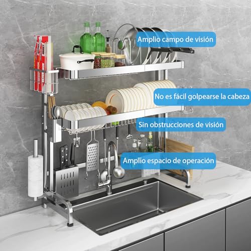 La Mejor Selección de Escurridor de acero inoxidable que Puedes Comprar On-line. 30 Imagen adicional
