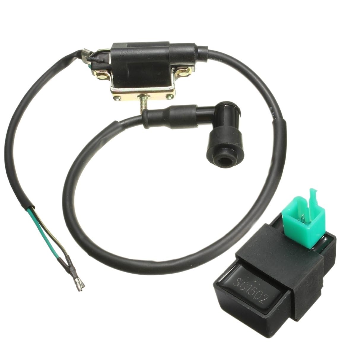 Centralina Elettronica Accensione CDI Kit Unità CDI Bobina Di Accensione Moto Per 50cc 70cc 90cc 110cc 125cc ATV Quad Gart Dirt Pit Bike