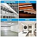 PATIKIL T8 Fluorescent Light Holder, 12 Pack G13 Lamp Base LED Fluorescent Tube Light Socket 500V Non-shunted Turn Type Lamp Holder Replacement, 27x31x18mm