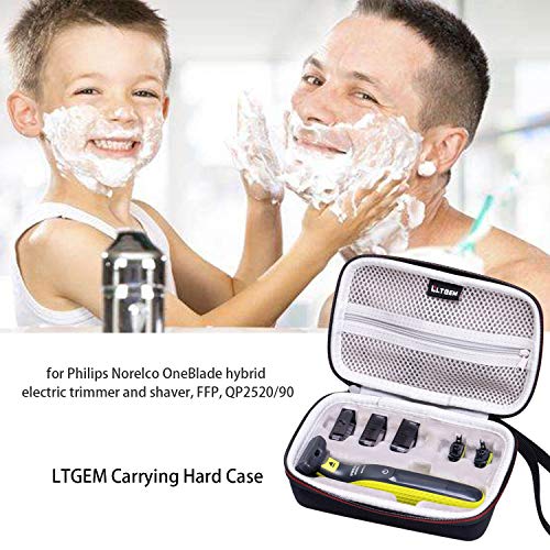 Ltgem Hard Travel Carrying Case For Philips Norelco Oneblade Hybrid Electric Trimmer And Shaver, Ffp, Qp2630/70 Qp2520/90 Qp2520/70 #TOP6