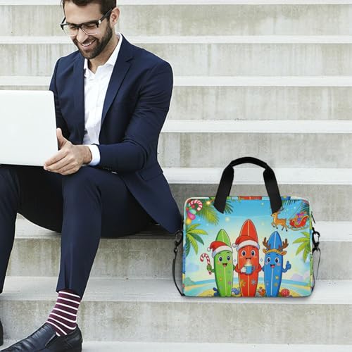 Funda para laptop 15.6 pulgadas con asa y correa hombro miniatura 3
