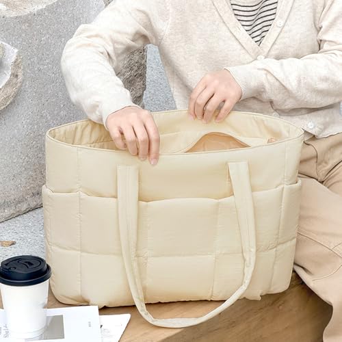 Grand sac ordinateur portable en nylon de bureau spacieux à compartiments