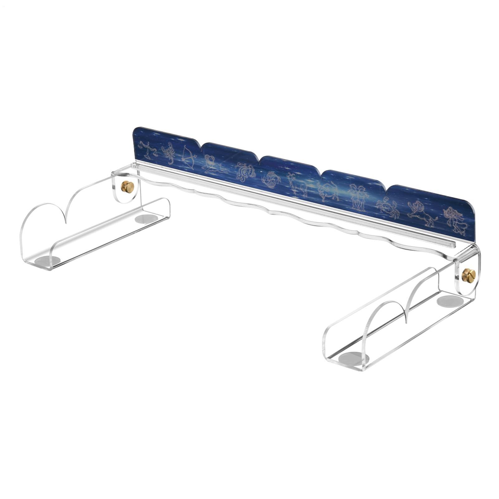 Présentoir Cartes Altar Acrylique Support Anti-Chute Triple Fente Table