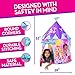 Barbie Pop Up Castle - Dreamtopia Pink Princess Play Tent for Kids | Folds Into Carrying Case - Sunny Days Entertainment
