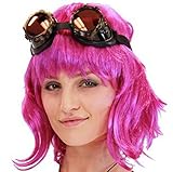 TV Store Scott Pilgrim Vs. The World Ramona Flowers Costume Wig (Hot Pink)