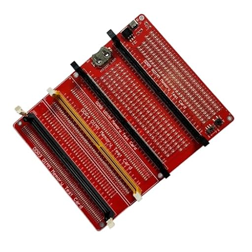 SHOOYIO Tarjeta de diagnóstico universal RAM para DDR3 DDR4 DDR5 UDIMM RDIMM módulo de memoria con dos opciones de fuente de alimentación, comprobador de memoria compatible con carga rápida | Ya disponible en tu tienda friki favorita! En mundofriki.es!