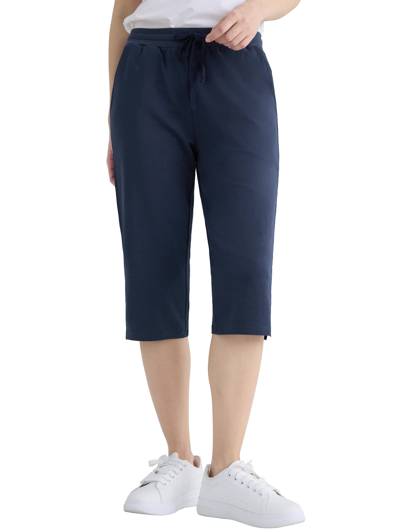 Weintee Petite Cotton Capris