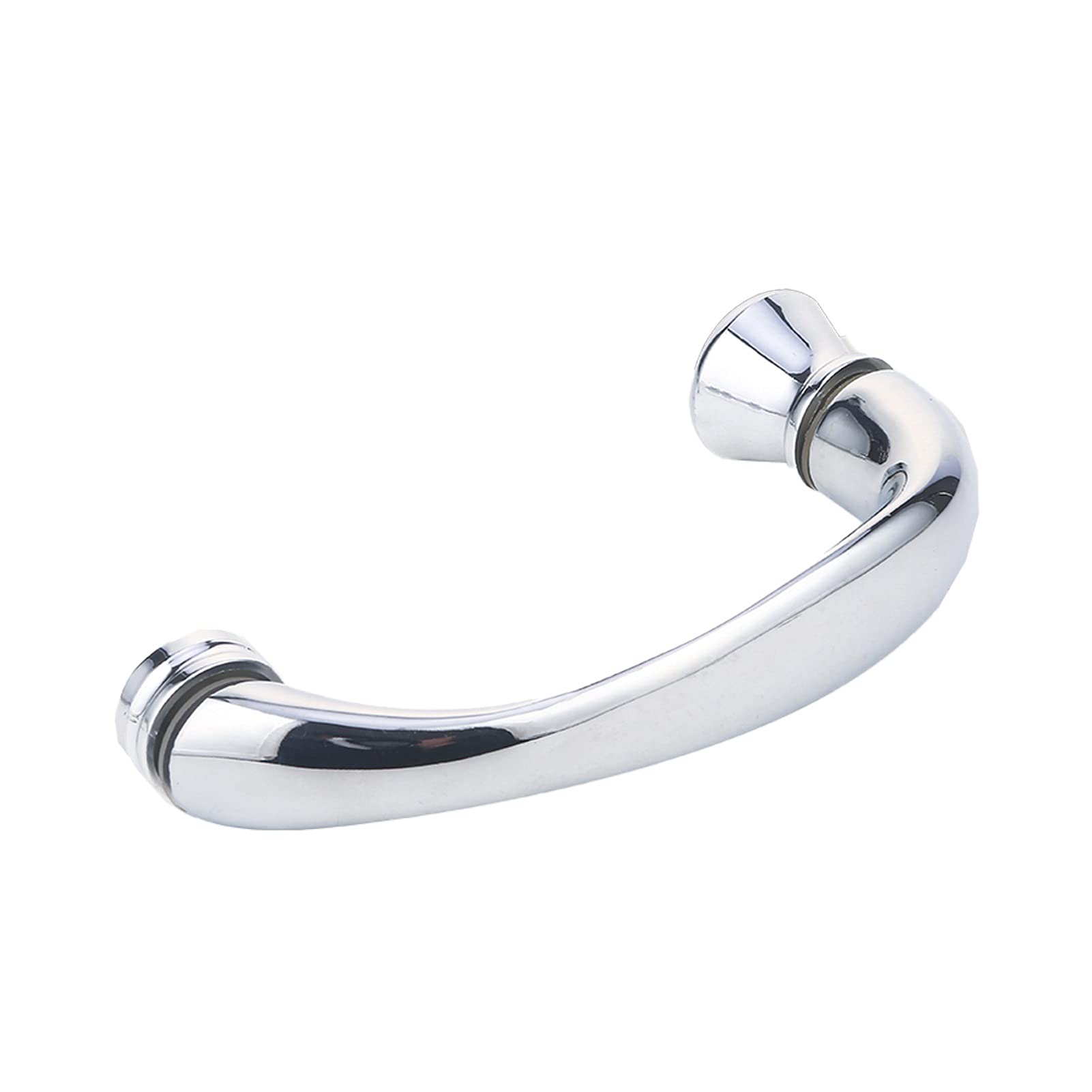Poignée de porte en verre de salle de bain 14.5 cm en inox 304