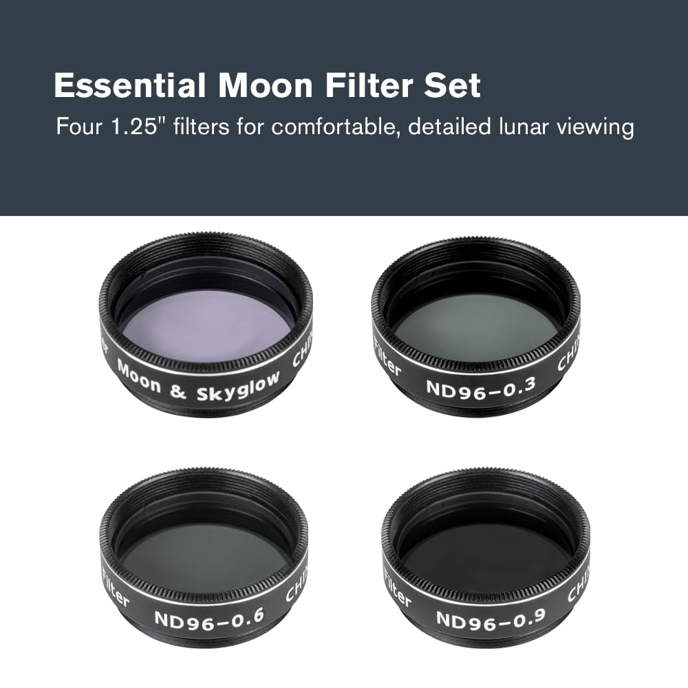 Amazon.com : Celestron – Moon Filter Kit – Fits 1.25' Telescope