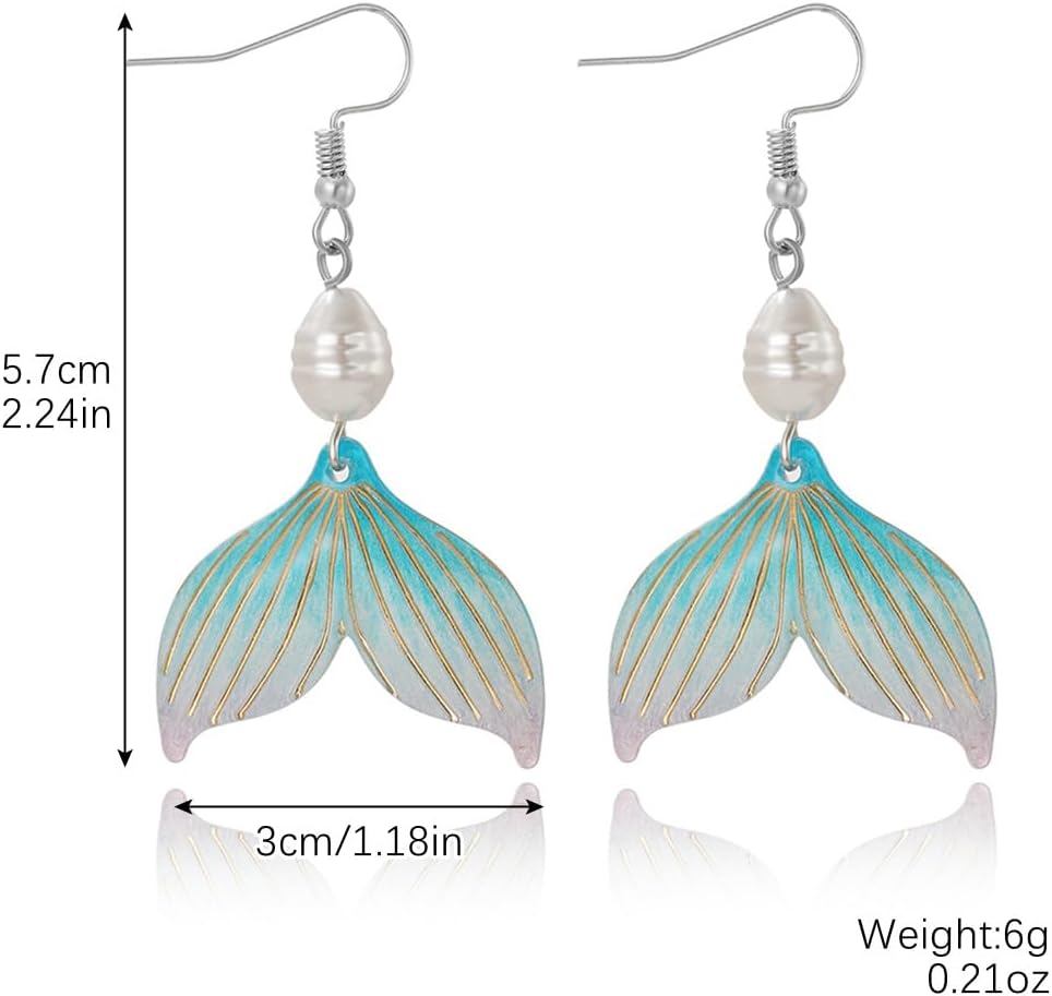 Bohemian Shell Pearl Earrings for Women Natural Beach Shell Drop Earrings Sea Shell Conch Hawaii Earring Summer Holiday Earrings (2) - Image 5