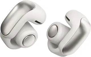 Bose Ultra Open Earbuds 空間オーディオ イヤホン オープンイヤー 完全 ワイヤレス Bluetooth接続 マイク付 最大7.5時間再生 防滴 ホワイトスモーク