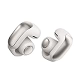 Bose Ultra Open Bluetooth Earbuds, True Wireless Earbuds with OpenAudio for Awareness, Clip On Design for Comfort, Immersive Audio, Up to 48 Hrs of Playtime, White Smoke