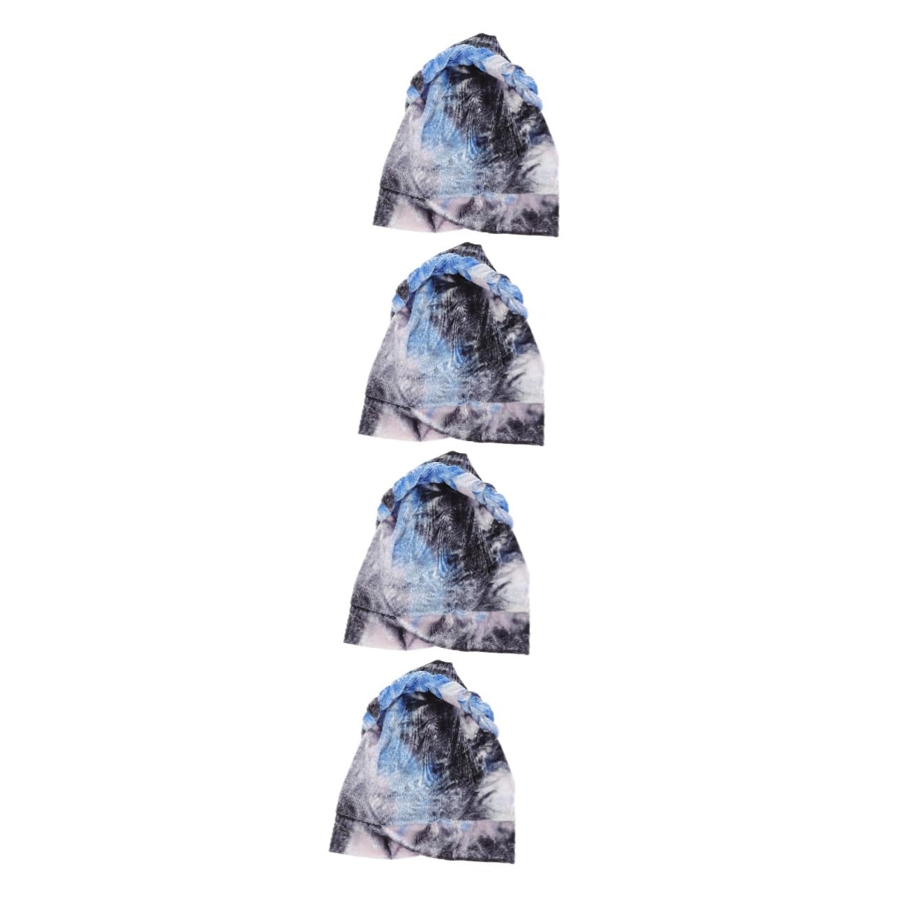 DOITOOL Juego De 4 Toallas Absorbentes para Cabello Rizado para Mujeres Y Niñas.