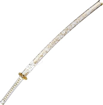 Amazon.co.jp: しのびや 模造刀 白金雲 大刀 (刀・鞘・刀拭クロス