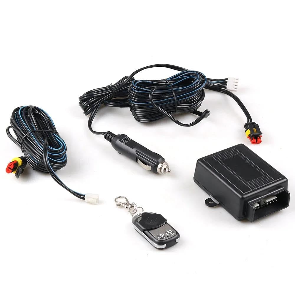 Terminale di Scarico Kit Ritaglio Scarico Elettrico Doppio da 2.25'' 2.5" E 3" con Valvola Controllo Scarico A Y con A Doppia Valvola 1 Trascinamento Punta di Scarico Coda(2.5INCH)