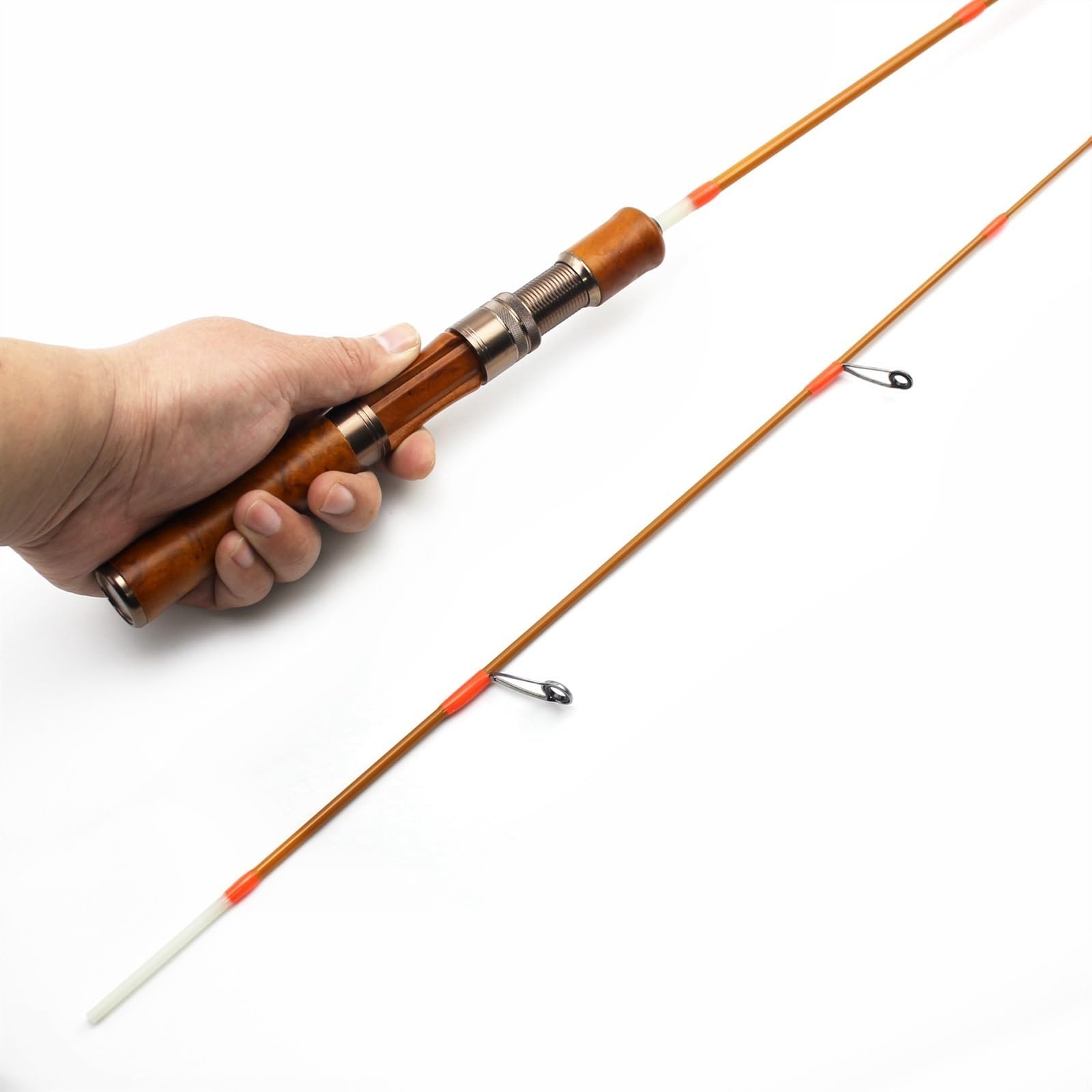 Canna da Pesca con Esche da Lancio a lenta Rotazione da 1,4 m, Esca da 1,5-8 g, canne ultraleggere, Punte Solide ultraleggere, Canna da Pesca per trote, Attrezzatura da Pesca (Canna da Pesca a SPI