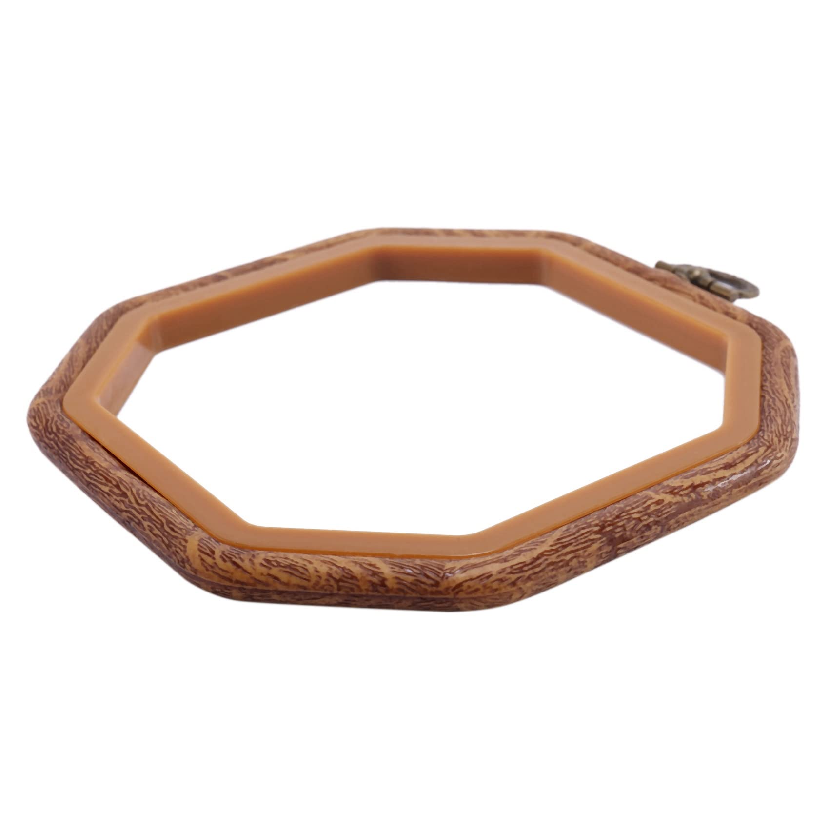Vonluxeshop Borduurwerk hoepels houten cirkel kruis steek hoepel ring voor kunst ambachtelijke handige naaien, 5 maten (24cm