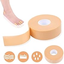 Swipio Waterproof Rolls Foot Care Sticker Heel Grip Tape Hand Foot Care Protector Anti Slip Feet Pad Heel Insole Cushion Shoe Insert for Skin Tape (Pack of 1)