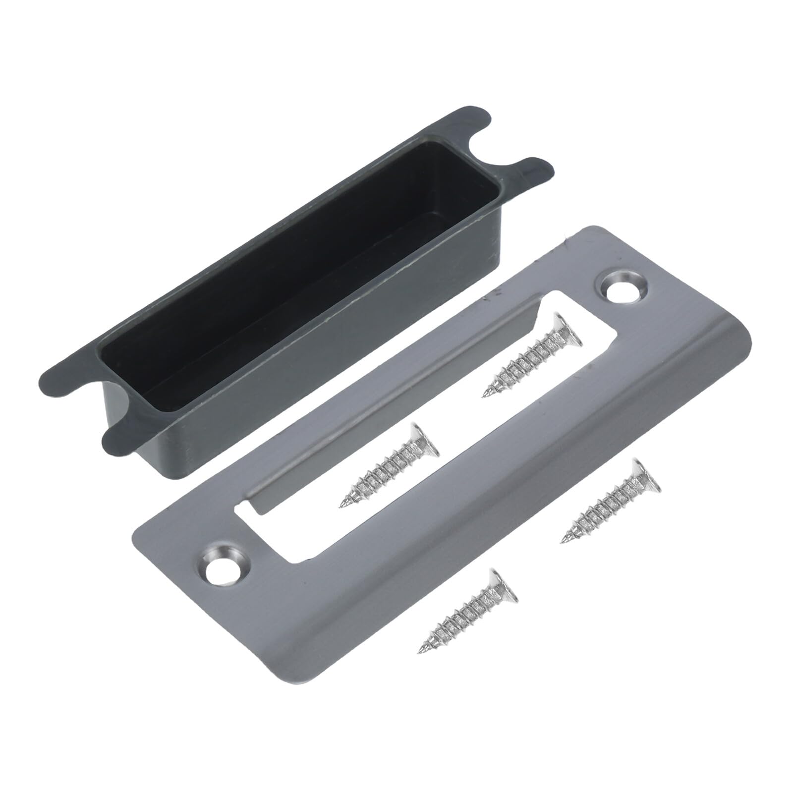 Gâche de Porte Intérieure en Acier Inoxydable, 1 Set, Plaque