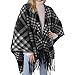 Premillow Shawl Wraps for Women, Elegant Open Front Cape Ponchos for Women, Oversized Casual Womens Poncho Shawl, Blanket Cardigan Shawls with Tassel for Spring Fall Winter