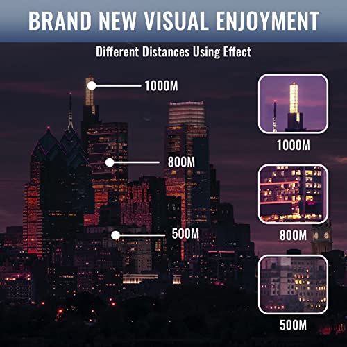 Naturenova 10X42 Hd Monocular Telescope With Smartphone Holder & Tripod - High Power Waterproof Fog-Proof Monocular With Low Light Vision For Bird Watching Star Watching Wildlife Hunting #TOP5