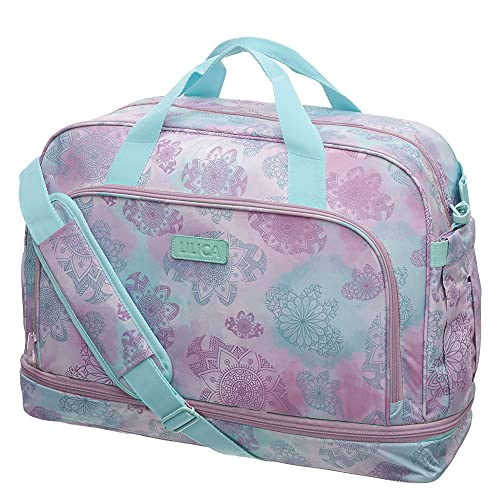 Kit Bolsa Maternidade Lilica Mandala G com Porta Mamadeira