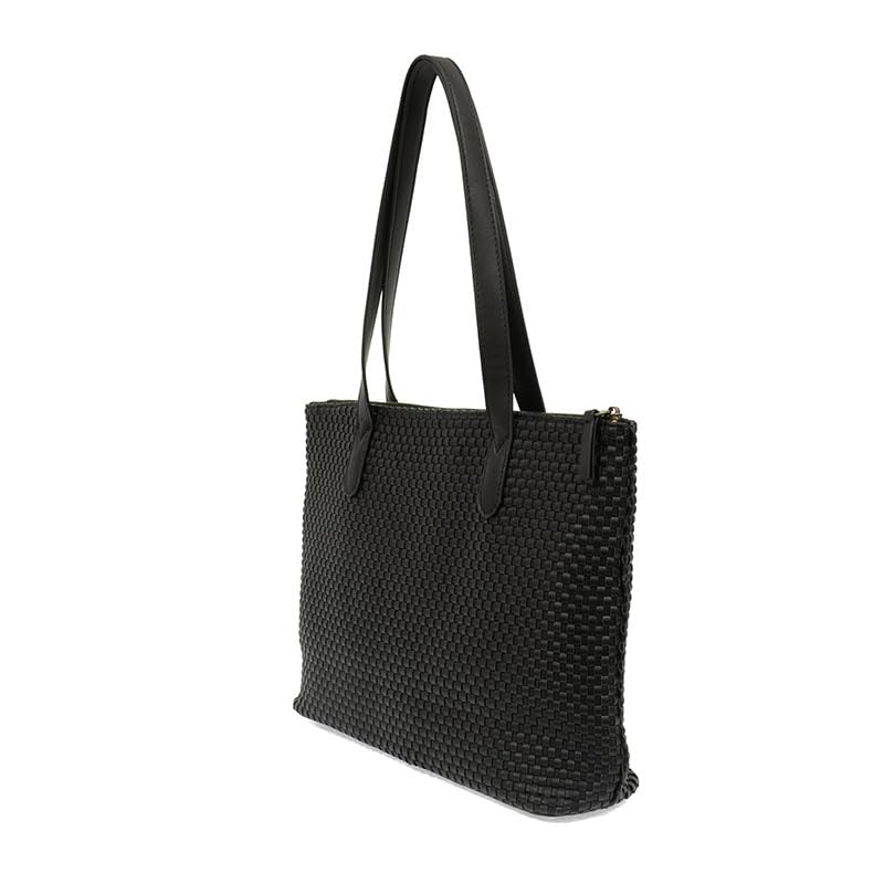 Joy Susan Woven Tote Bag: Vegan Beach Bag2