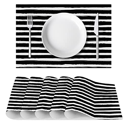 Sets de table antidérapants et résistants à la chaleur 30x45