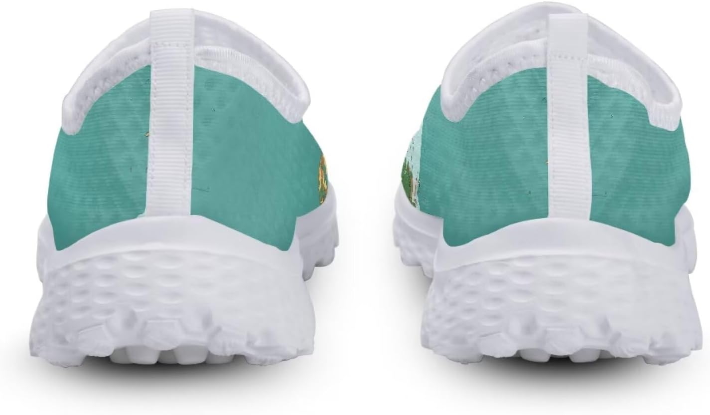 Biyejit Quick Dry Womens Water Shoes for Swim Beach Surf Breathable Slip On Sneakers Casual Outdoor Sport Flats Shoes