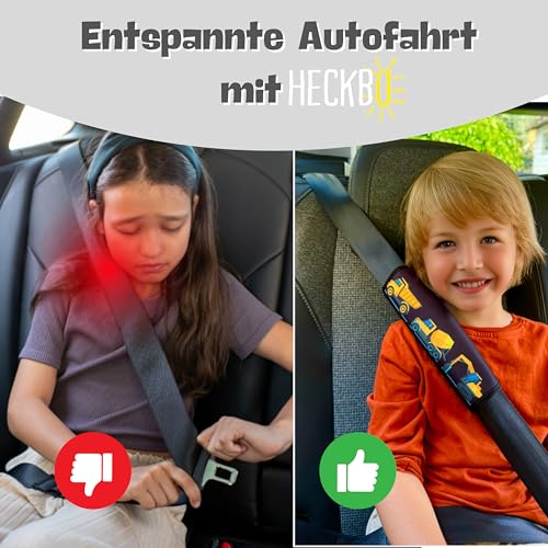 Gurtpolster Heckbo 2er Set für Kinder im Auto