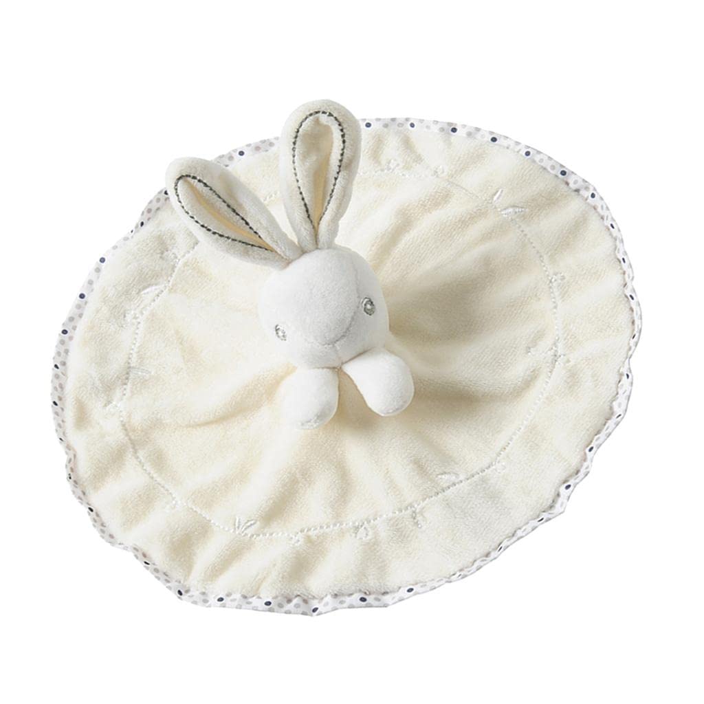 ATORSE Baby Bunny Security Blanket Plush Comforter Sleep Stuffed Toy White - Image 9 thumbnail