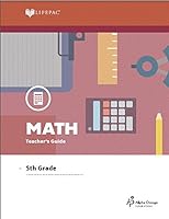 Lifepac Math, Grade 5, Teacher's Guide 0740334913 Book Cover