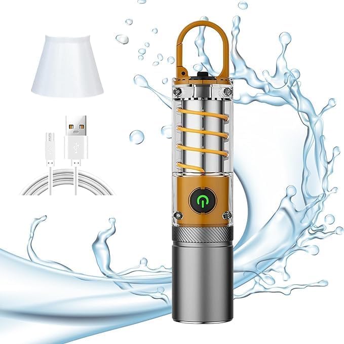 EVVIX LED Flashlights Rechargeable, 2000 Lumen Flashlight, Battery Powered USB-C, Bright High Power Flashlight, 6 Modes, Powerful Tactical Flashlight Flasher for Dog Walking, Camping (B0CXM1NR1Q) Amazon Price History, Amazon Price Tracker