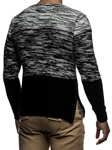 Leif Nelson Men's Knitted Pullover Pullover LN70603