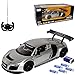 rastar Riesig __ A-U-D-I R8 LMS Silber Lemans Coupe Silber - mit Beleuchtung - RC Funkauto - inklusive Batterien- sofort startklar 1/14 Modell Auto