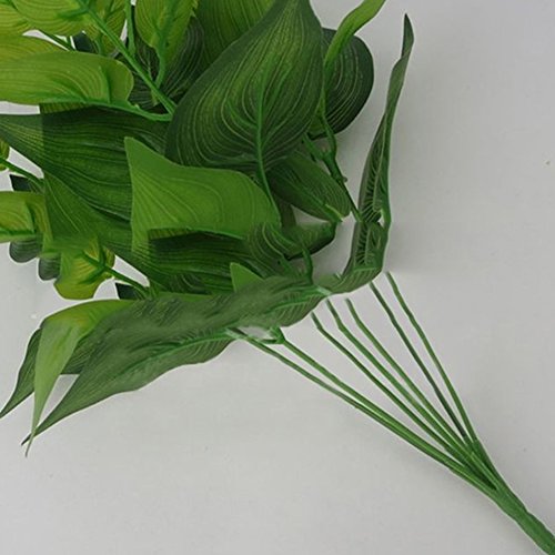 Pianta finta con foglie, ideale per la decorazione...